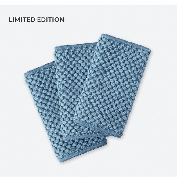 Norwex Counter Cloths Light Blue Set of 3 NWT - Picture 1 of 10